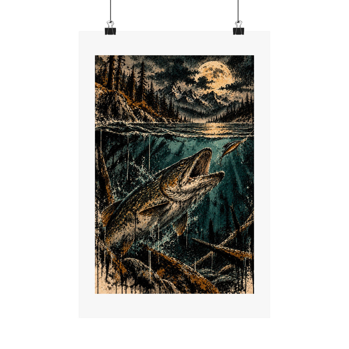 Beneath the Moonlit Waters