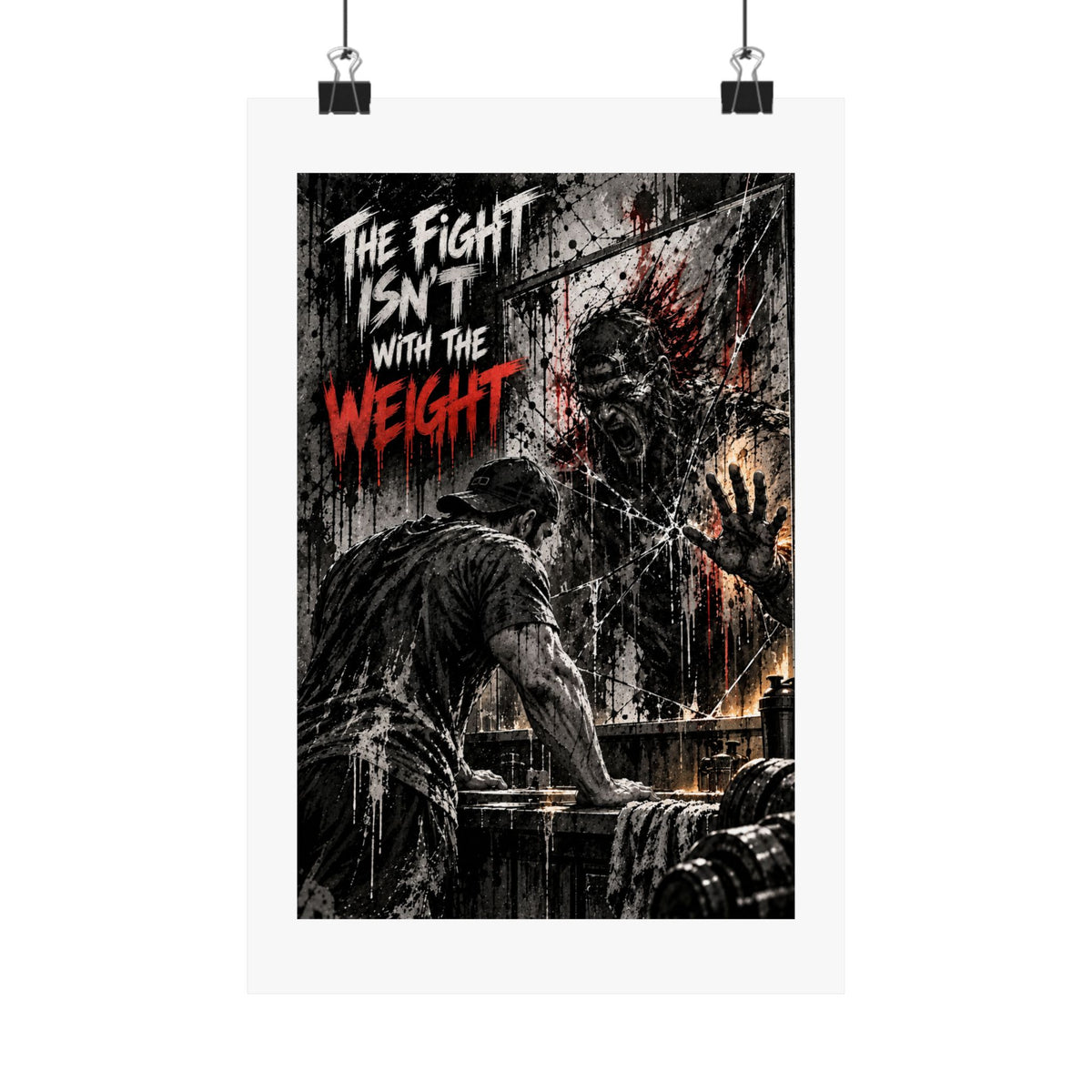 The fight isn't with the weight