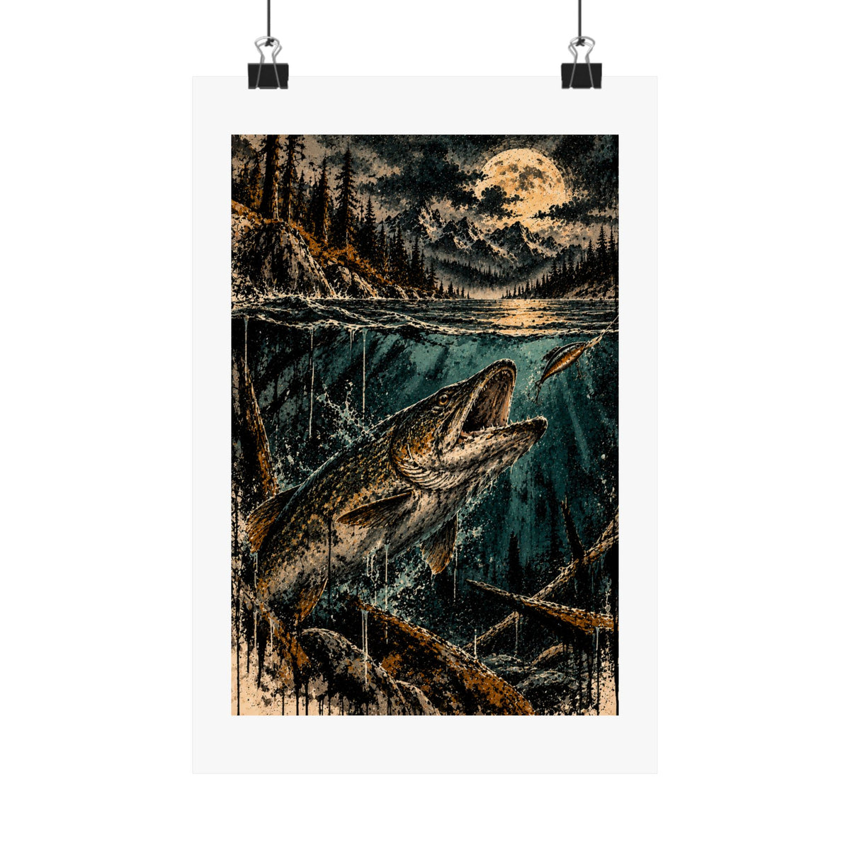 Beneath the Moonlit Waters