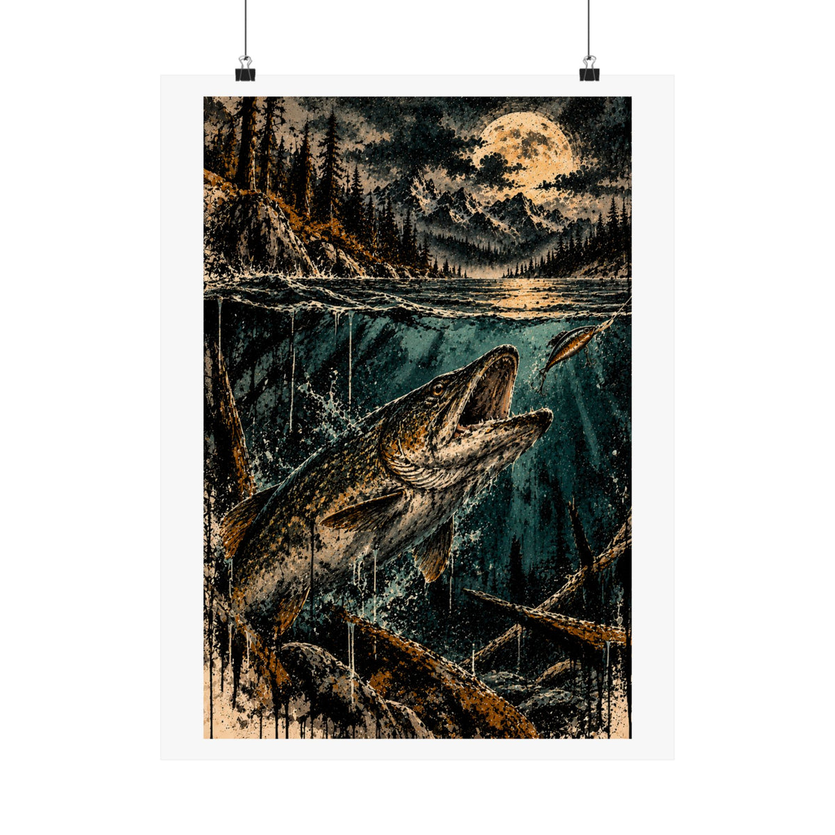 Beneath the Moonlit Waters