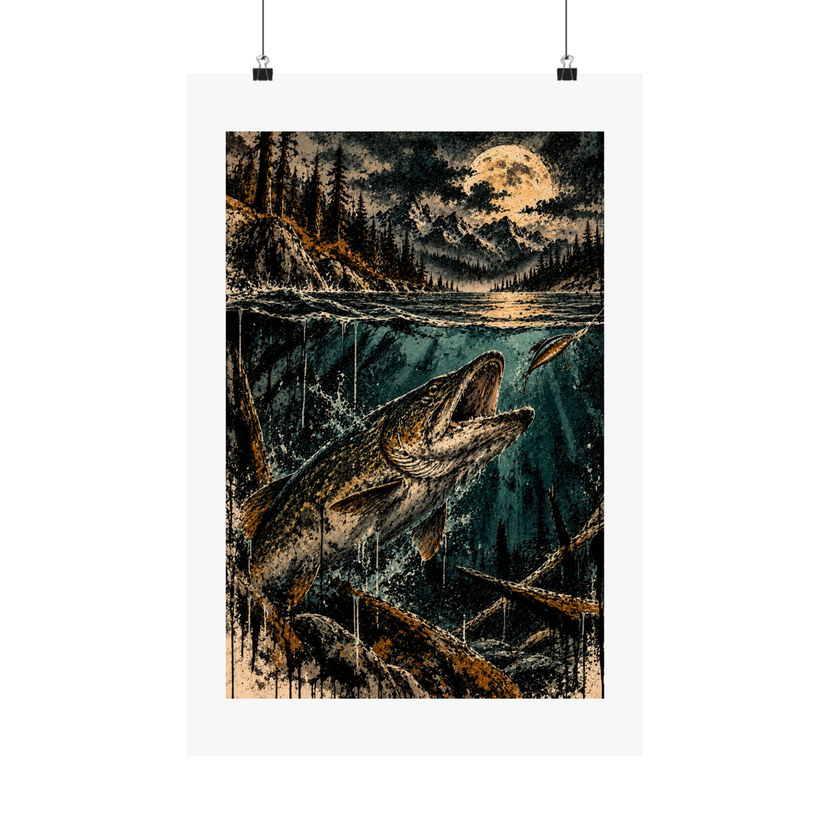 Beneath the Moonlit Waters