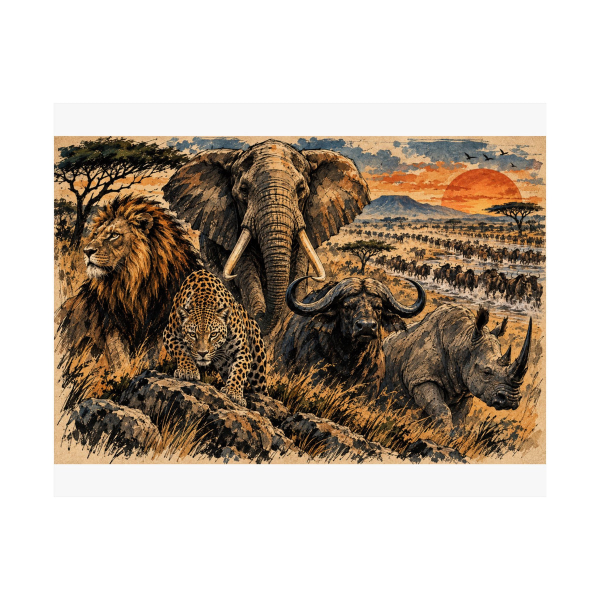 African Wildlife: The Big 5