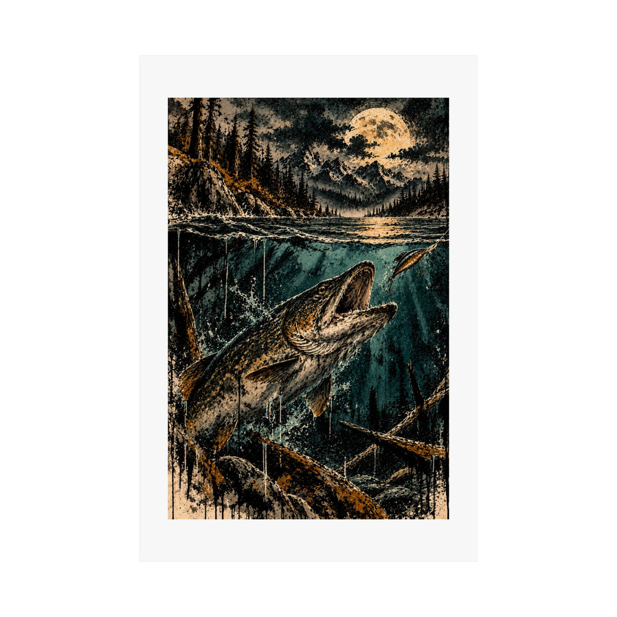 Beneath the Moonlit Waters