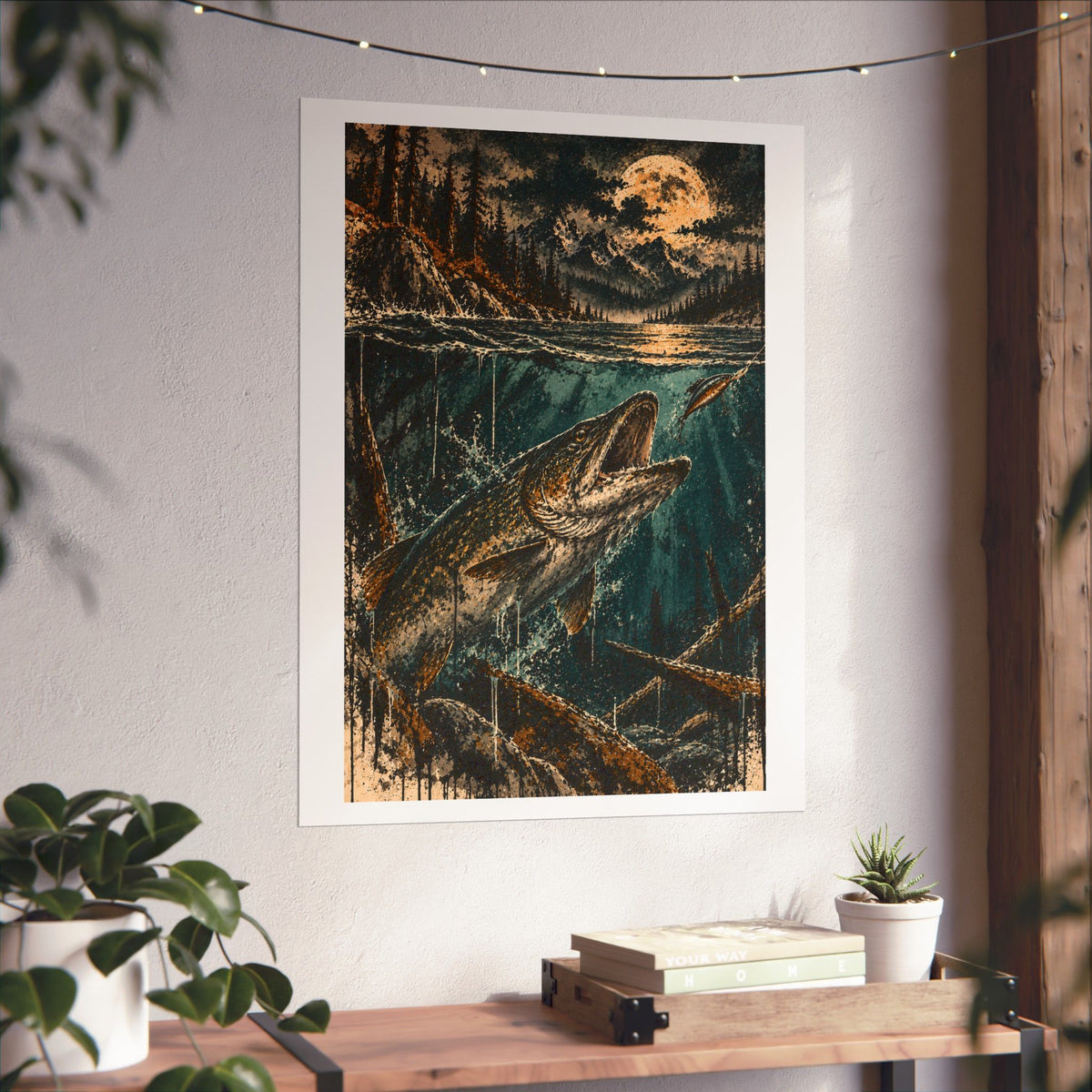 Beneath the Moonlit Waters